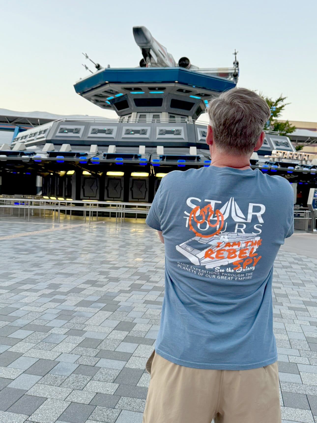 Star Tours Rebel Spy - Short Sleeve T-Shirt