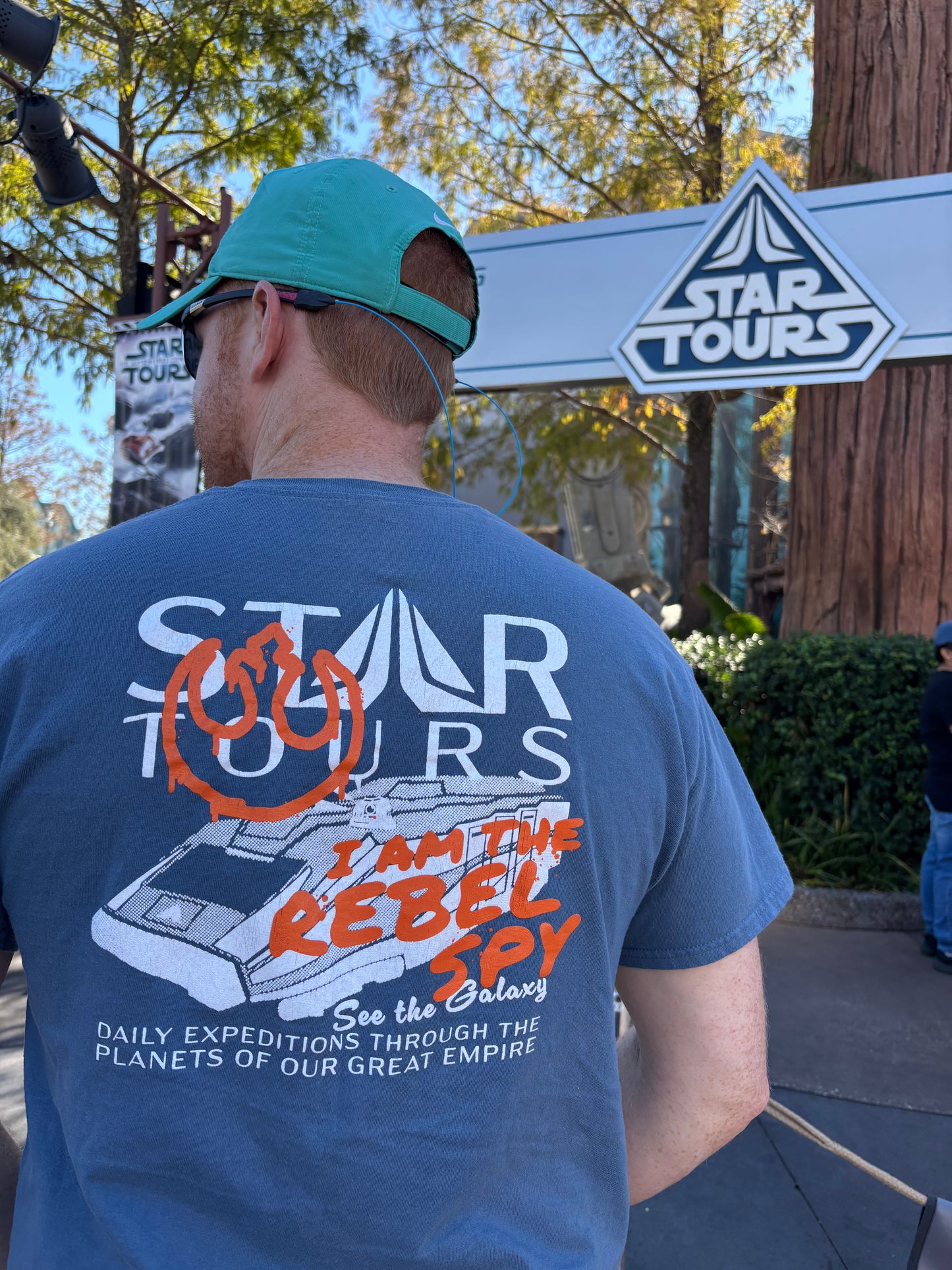 Star Tours Rebel Spy - Short Sleeve T-Shirt