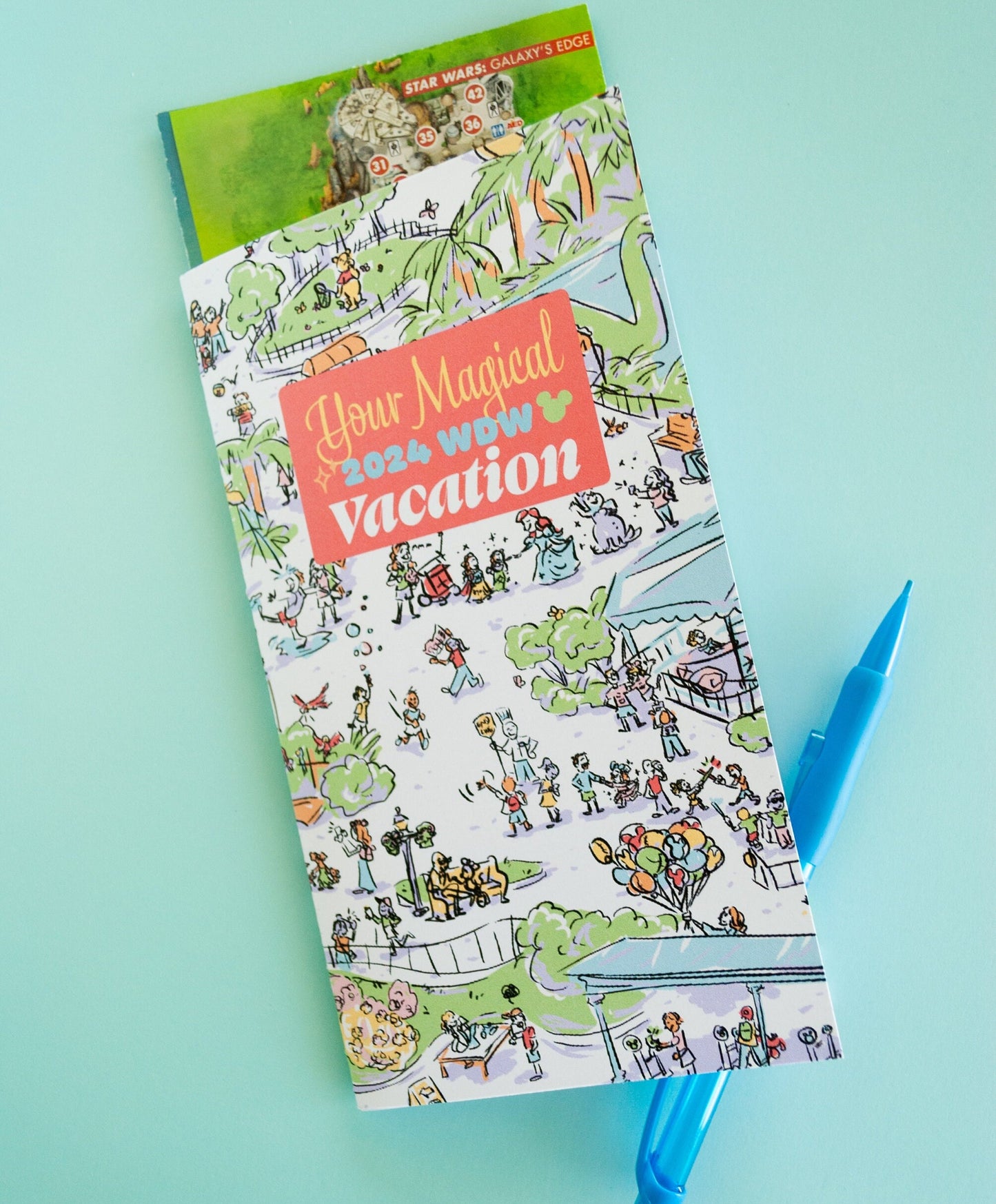 Walt Disney World "Park Planner" - Map Size