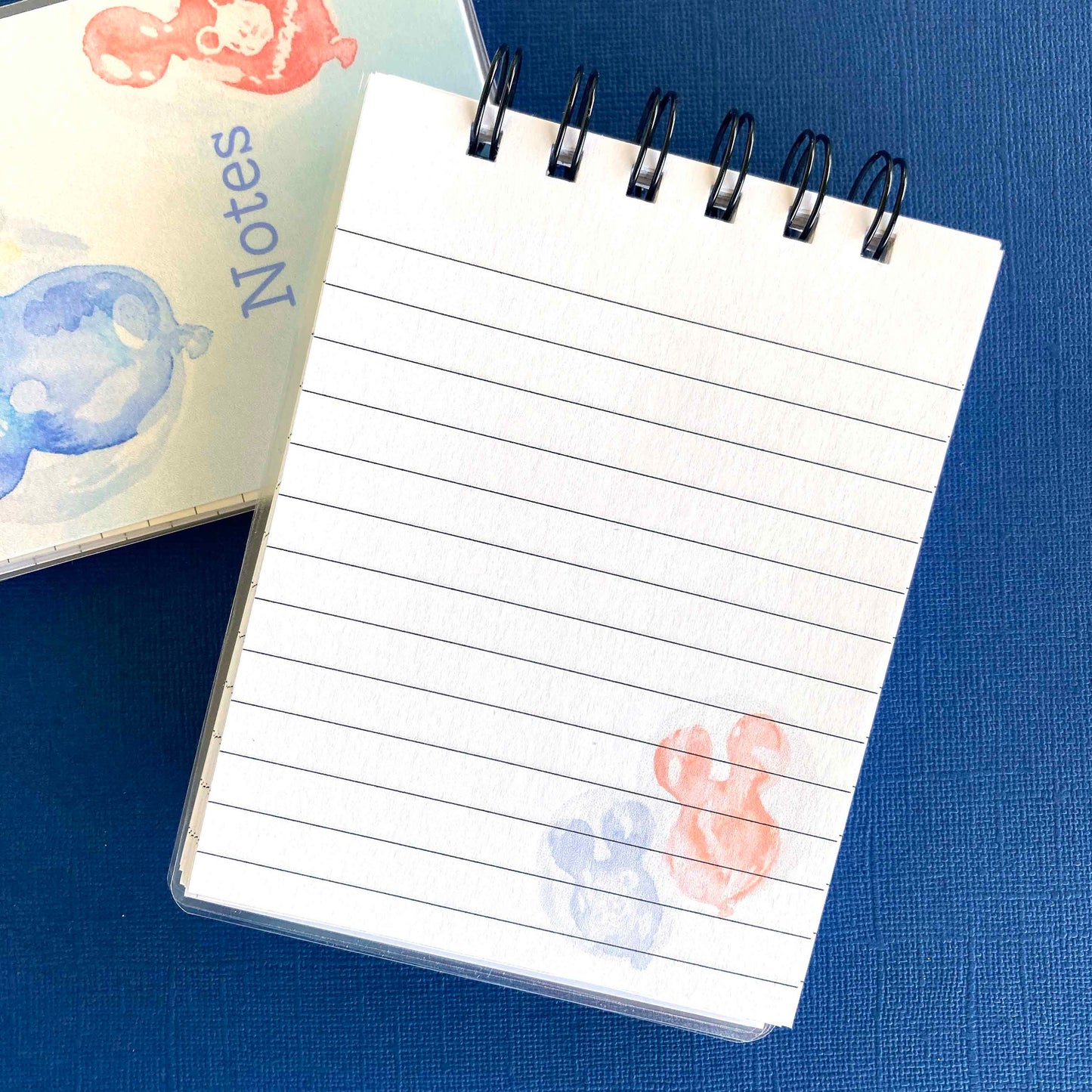 Coil Bound Notepad – Balloon Design – Short, WDW Notebook