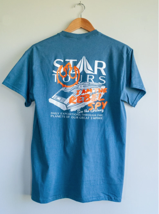Star Tours Rebel Spy - Short Sleeve T-Shirt