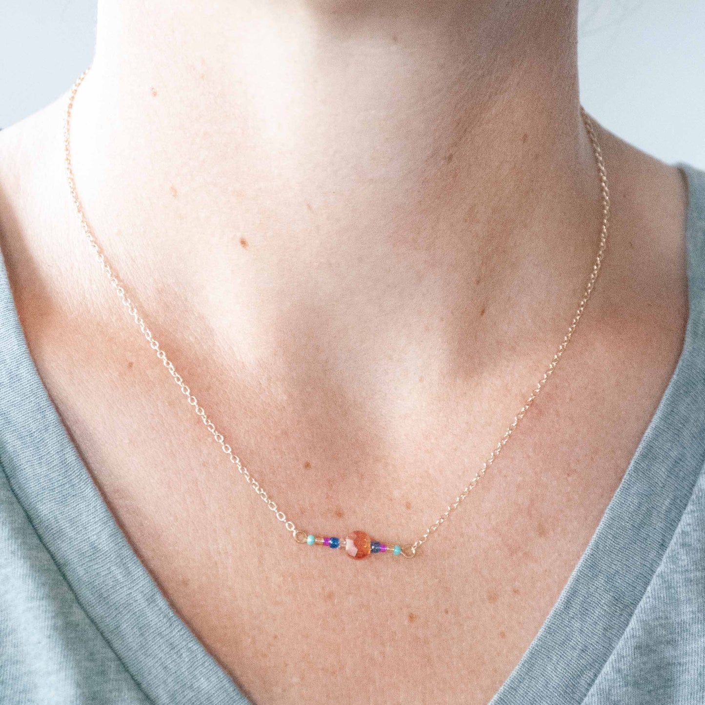 Anna Frozen Princess Inspired Necklace