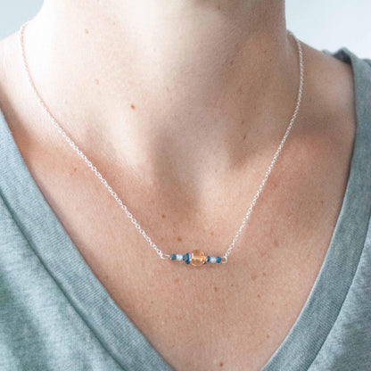 Ahsoka Inspired Galaxys Edge Necklace