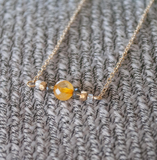 Loyal Badger HP House Inspired Necklace, Wizarding World