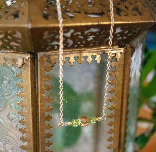 Tinker bell Inspired WDW Park Necklace